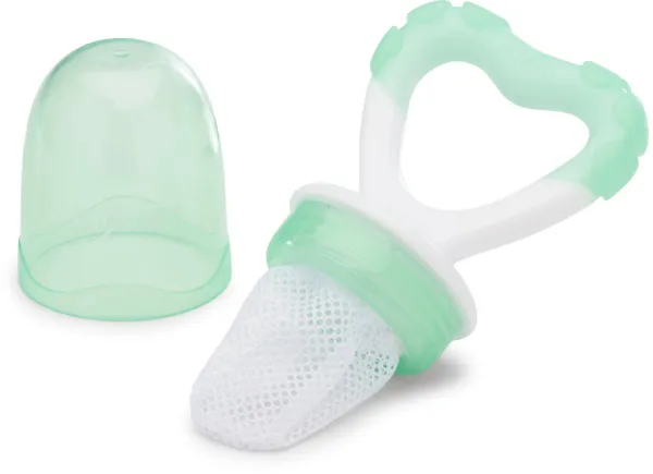 FLAVORILLO 2 i 1 fruktsmokk og biteleke - grønn