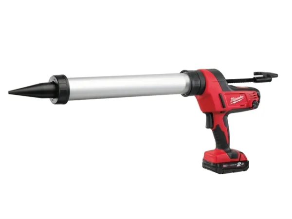 Milwaukee batteridrevet fugemassepistol C18 PCG/600A-201B