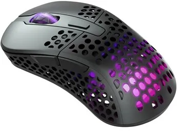 Xtrfy M4 Wireless RGB Gaming Mouse - Black - Gaming Mus - Optisk - 6 knapper - Sort med RGB lys