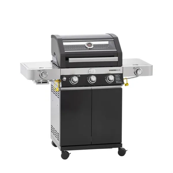 Rösle BBQ gassgrill - Videro G3-s - 3 hovedbrennere