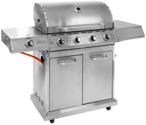 Heatus Premium gassgrill 4 og brenner 158.5x61x120cm