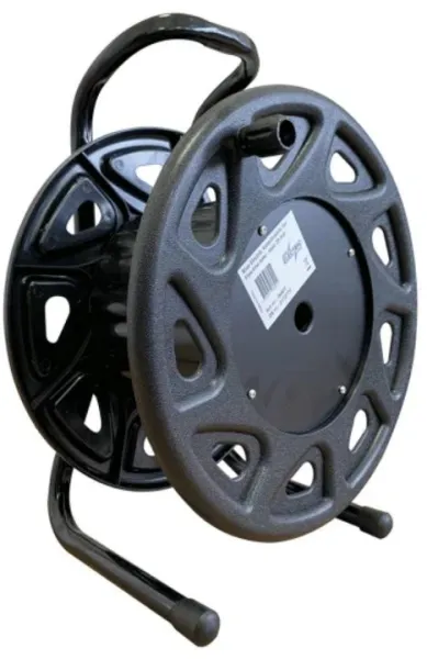 Blue Electric Kabeltrommel for Flex-Line, med hjul, opptil 25 m
