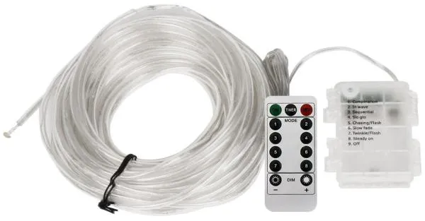 Lysslynge med farget lys