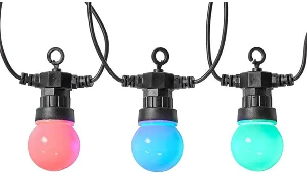 Nedis SmartLife Party Lysslynge - 10 meter med 20 lamper - RGB