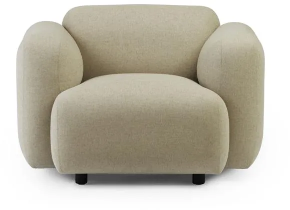 Normann Copenhagen Swell Lenestol Lys Sand MLF20