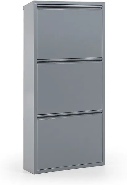 Ode, Skohylle, grå, H103x50x15 cm