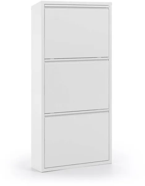 Ode, Skohylle, hvit, H103x50x15 cm