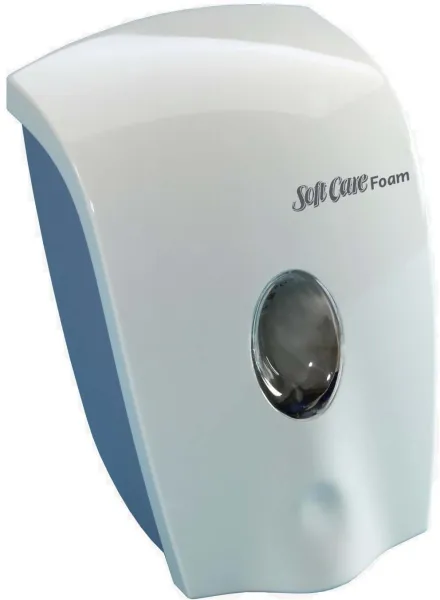 Utgått: Soft Care Foam, skumsåpedispenser, hvit ABS-plast